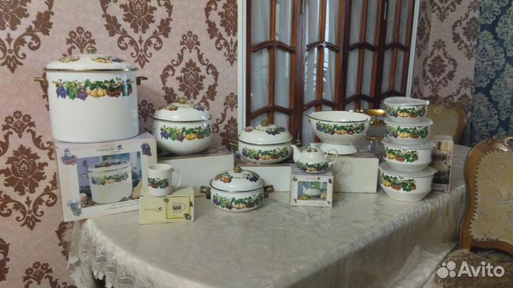 Кастрюли керамические