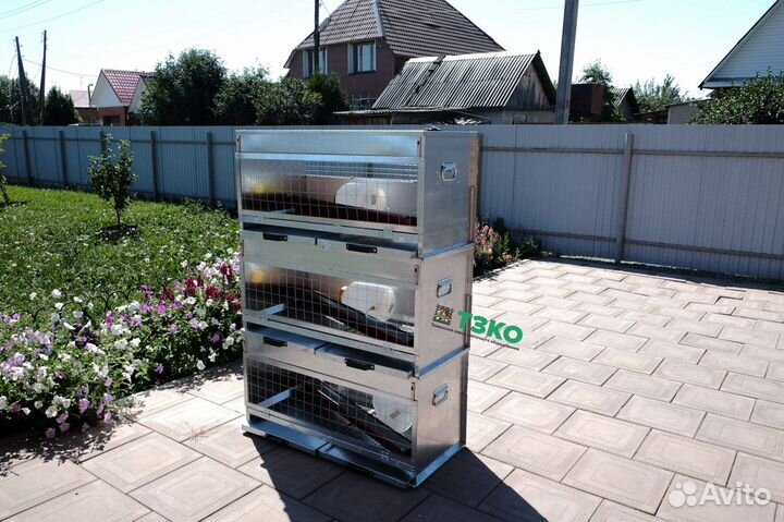 Клетки для кур, перепелов, кроликов. Производитель