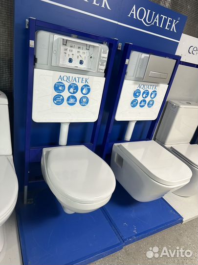 Set инсталяция с унитазом (выставочные образцы )