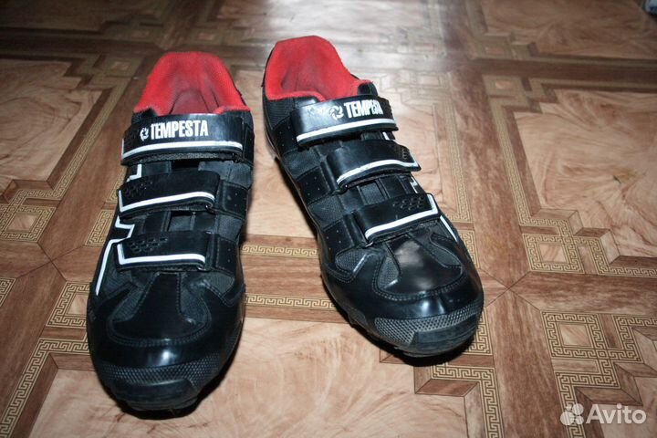 Велотуфли Tempesta 43-44 + шипы Shimano
