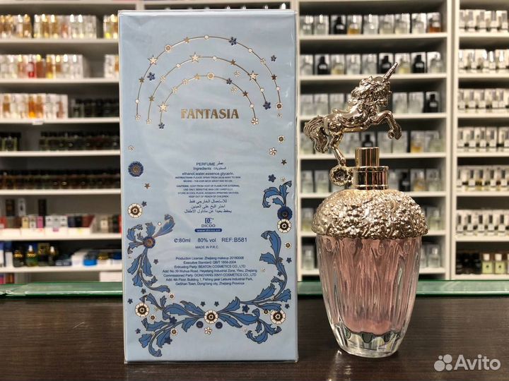 Парфюм Женский Fantasia Anna Sui Фантазия 80 мл