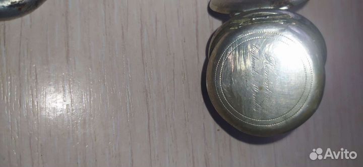 Корпус от старинных часов серебро 800проба