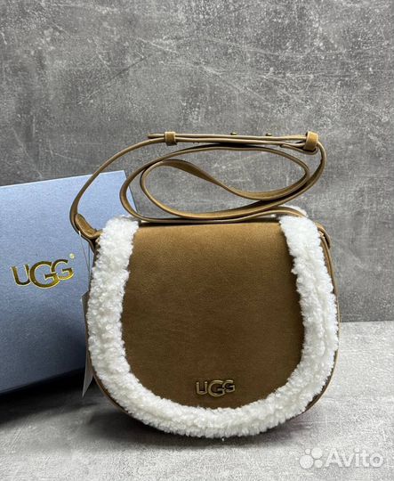 Сумка женская с мехом ugg