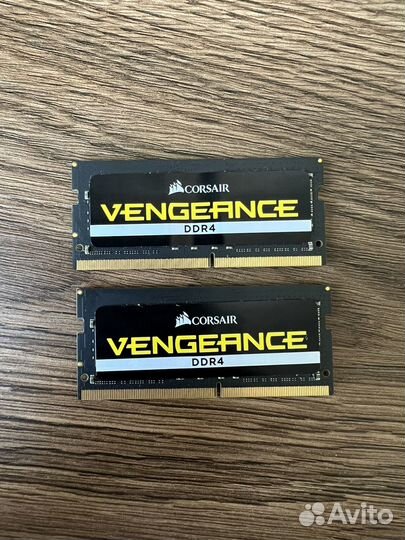 Corsair Vengeance 32gb 2666mhz (для ноут)