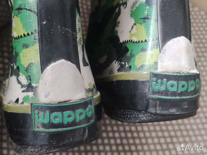 Детские резиновые сапоги цена за 2 пары