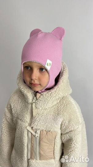 Шапка с вязками