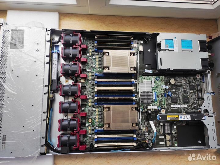 Сервер 1C HP dl360 Gen9, DDR4 256Гб, 2xE5-2667v4