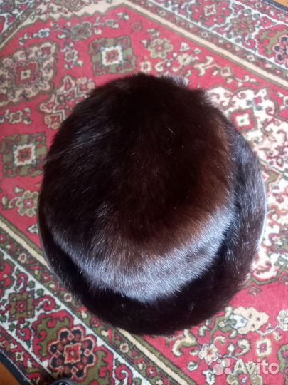 Берет женский норковый