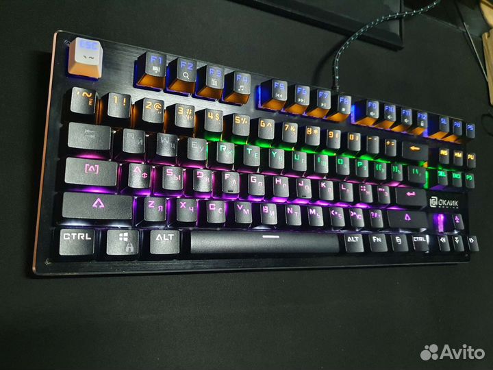 Игровая механическая клавиатура оклик