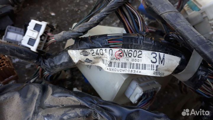 Проводка панели nissan pulsar fn15