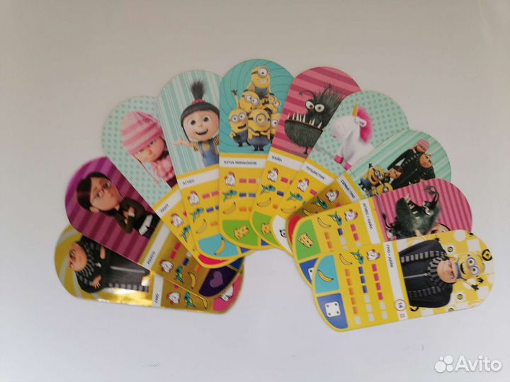 Карточки Гадкий Я 3. Миньоны