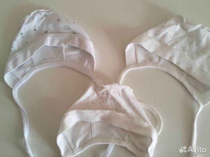 Чепчики для новорожденного