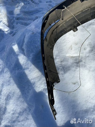 Задний бампер hyundai solaris 2016