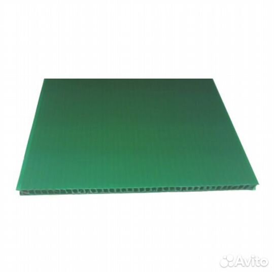 Лист сотовый полипропилен 3,5мм 1,5х1м зеленый