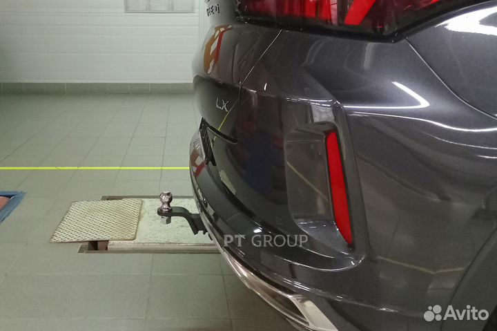 Фаркоп Exeed XL быстросъемный под квадрат