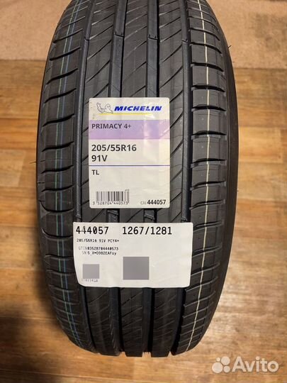 Michelin Primacy 4+ 205/55 R16 91V