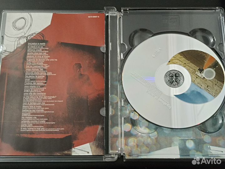 Диск DVD Luciano Ligabue (Италия) поп-рок