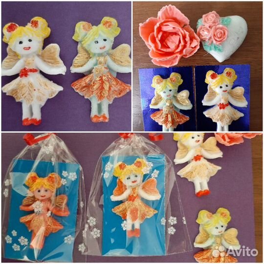 Подарок еа 8 марта. Игрушки из мыла