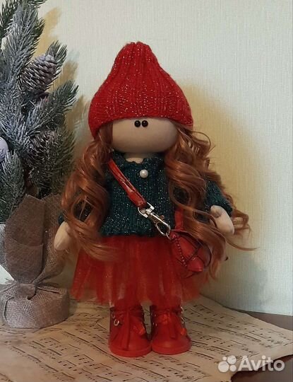 Кукла интерьерная