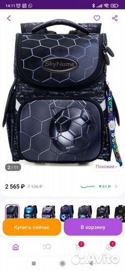 Ранец школьный Skyname