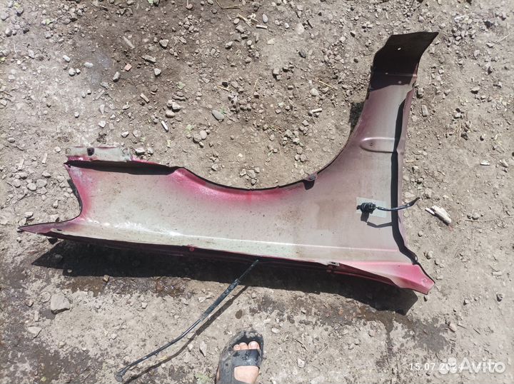 Крыло переднее левое hyundai accent тагаз