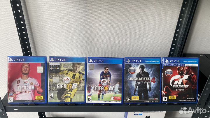 Игры на PS4. GTA, God Of War, NFA и т.д