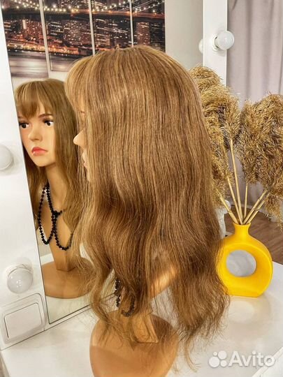 Накладка из натуральных волос