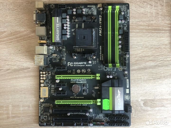 Материнская плата FM2/FM2+ gigabyte G1.Sniper A88X