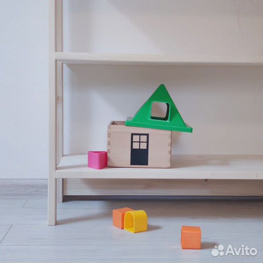 Полка стеллаж для игрушек и материалов Вааса-3