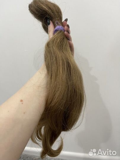 Славянский, не крашенный срез 40 см, детские