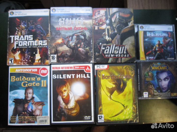Компьютерные игры PC CD и DVD rom. ретро