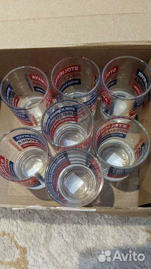 Стопка рюмка Столичная 7 шт