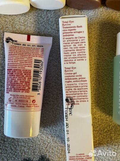 Clarins оригинал: крема, скарбы, косметички