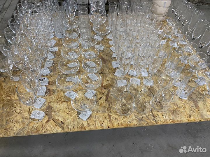 Набор посуды стаканы фужеры