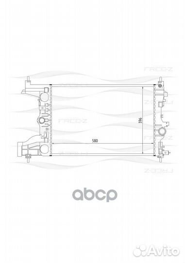 Радиатор KK0165 free-Z