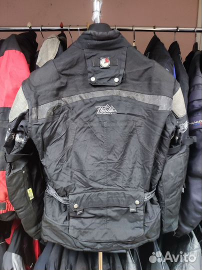 Мотокуртка 50 размер кожа+ткань