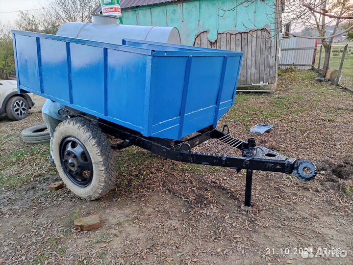 Телега Бак 15 кубов,телеги,бочки на прицепе