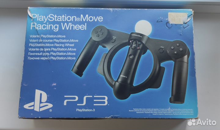 Sony playstation move 3 Racing Wheel (руль )