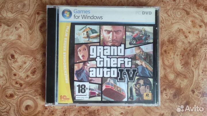 GTA 4 (IV) игра для PC 1С Лицензионная