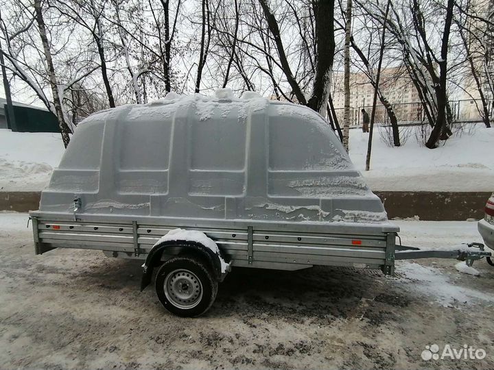 Прицеп мзса 3.5х1.5 с крышкой