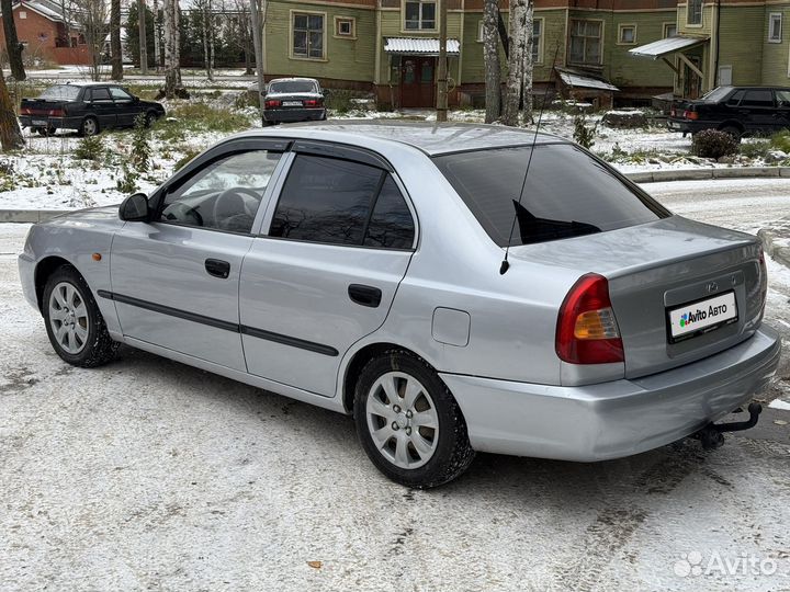 Hyundai Accent 1.5 МТ, 2008, 225 000 км