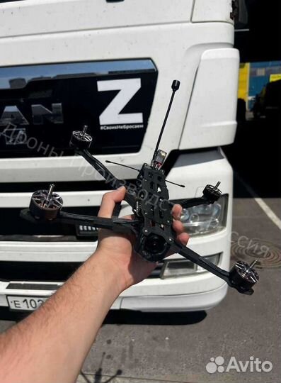 Дpон FPV рiranha 7 и 10 ''