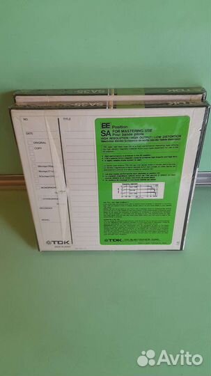 Новая TDK SA35 90EE, made in Japan