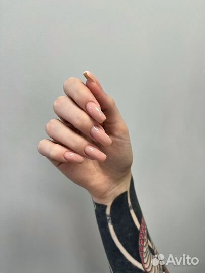 Маникюр с покрытием гель лак
