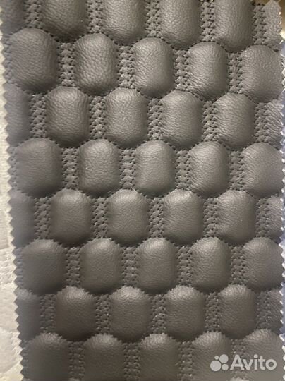 Экокожа стеганная ромб, черепаха, зиг-заг