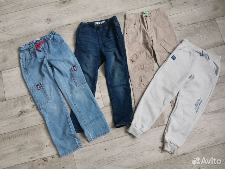 Штаны, джинсы на мальчика р. 128