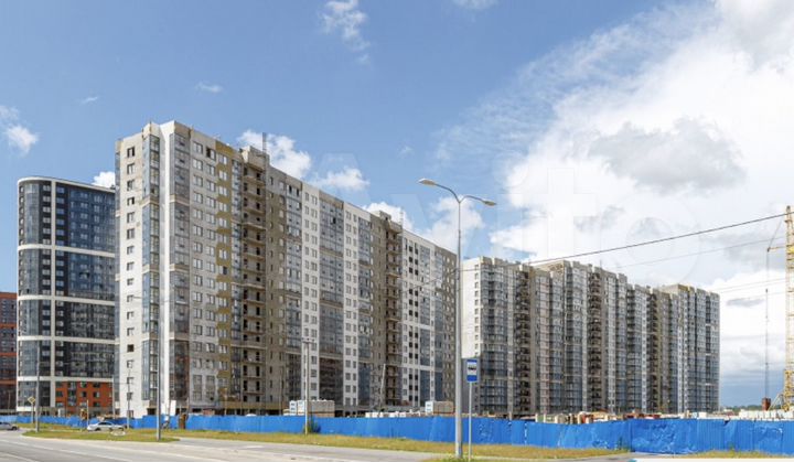 1-к. квартира, 34,6 м², 3/21 эт.