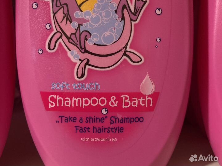 Пена и шампунь Lilien для девочек