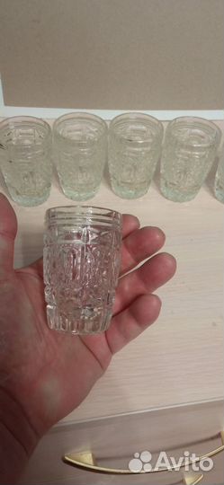 Хрустальные стаканы СССР
