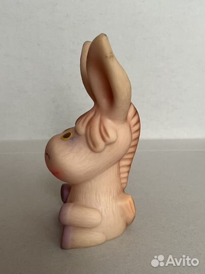 Резиновая игрушка СССР Ослик